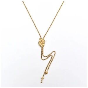 Vintage Monet Victorian Inspired Flower Necklace